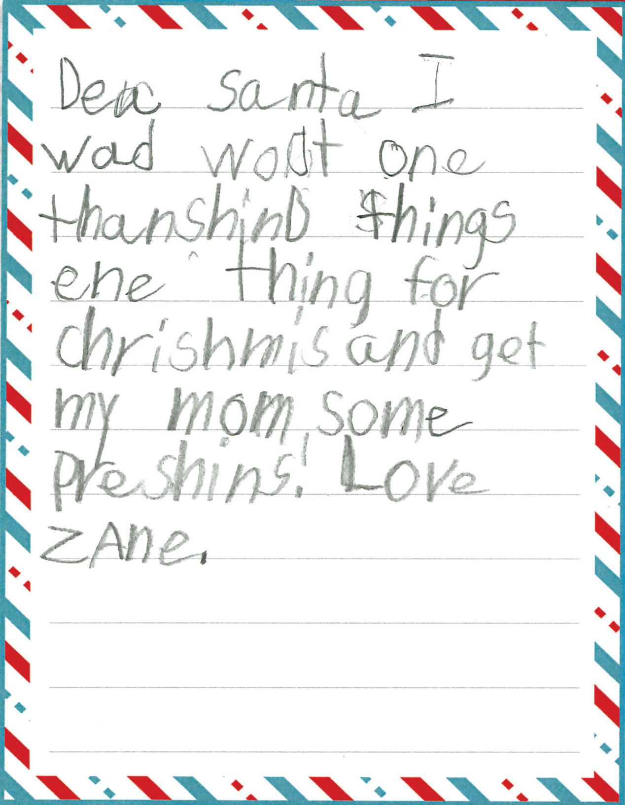 Letters to Santa